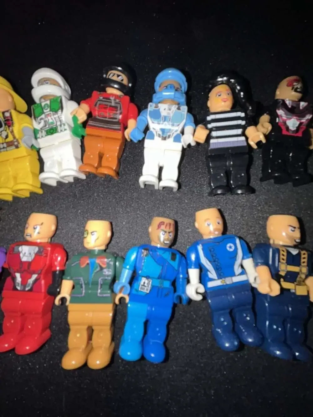 Block Tech Mixed Lot of Mini Figures and Parts